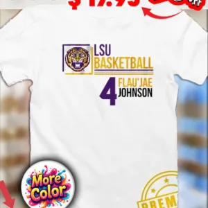 LSU Tigers Basketball Flau’Jae Johnson 4 Mascot shirt