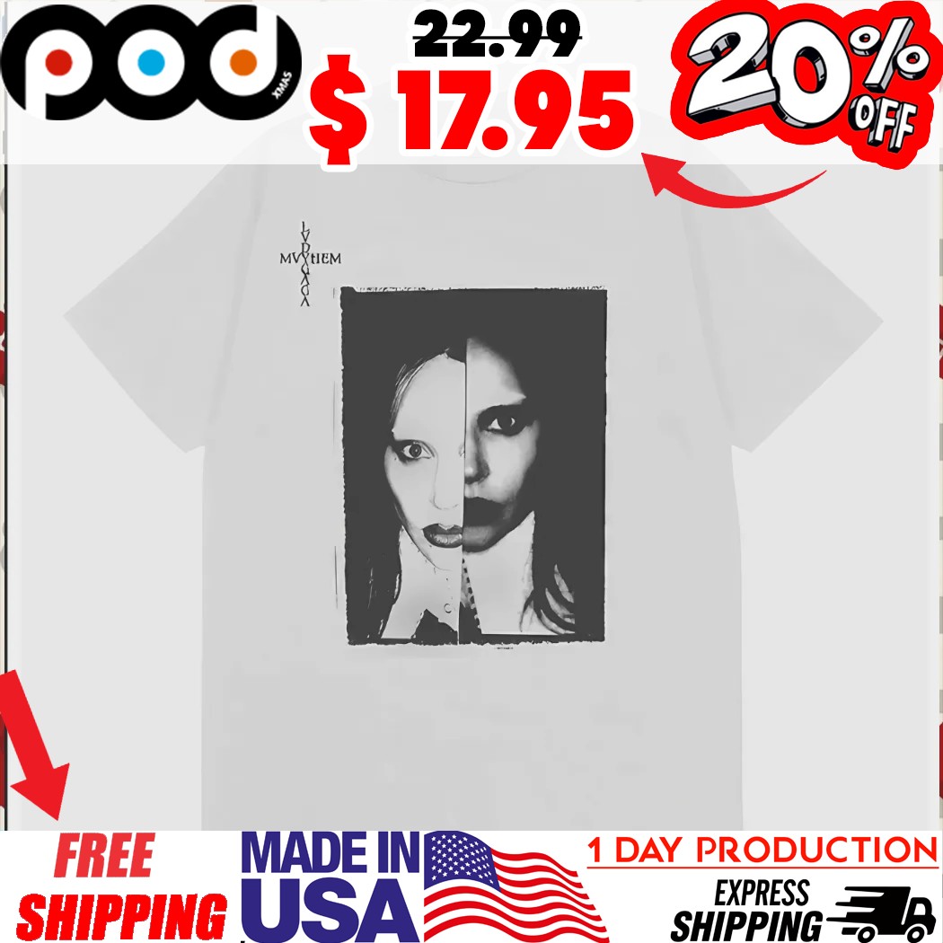Lady Gaga Mayhem Split Portrait Shirt