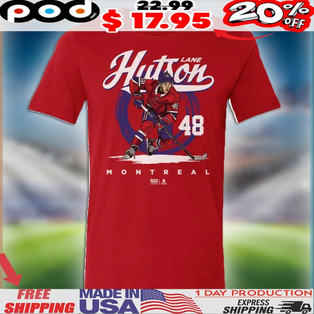 Lane Hutson Montreal Canadiens Brush Nhl Signature Shirt Lane Hutson Montreal Canadiens Brush Nhl Signature Shirt