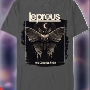 Leprous The Congregation The Black Moth Horror Shirt
