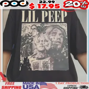Lil Peep Hip Hop Street Style Shirt