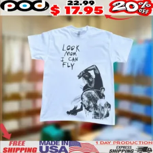 Look Mom I Can Fly Travis Scott Graphic Shirt