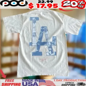 Los Angeles Big Logo Players Signatures Shirt