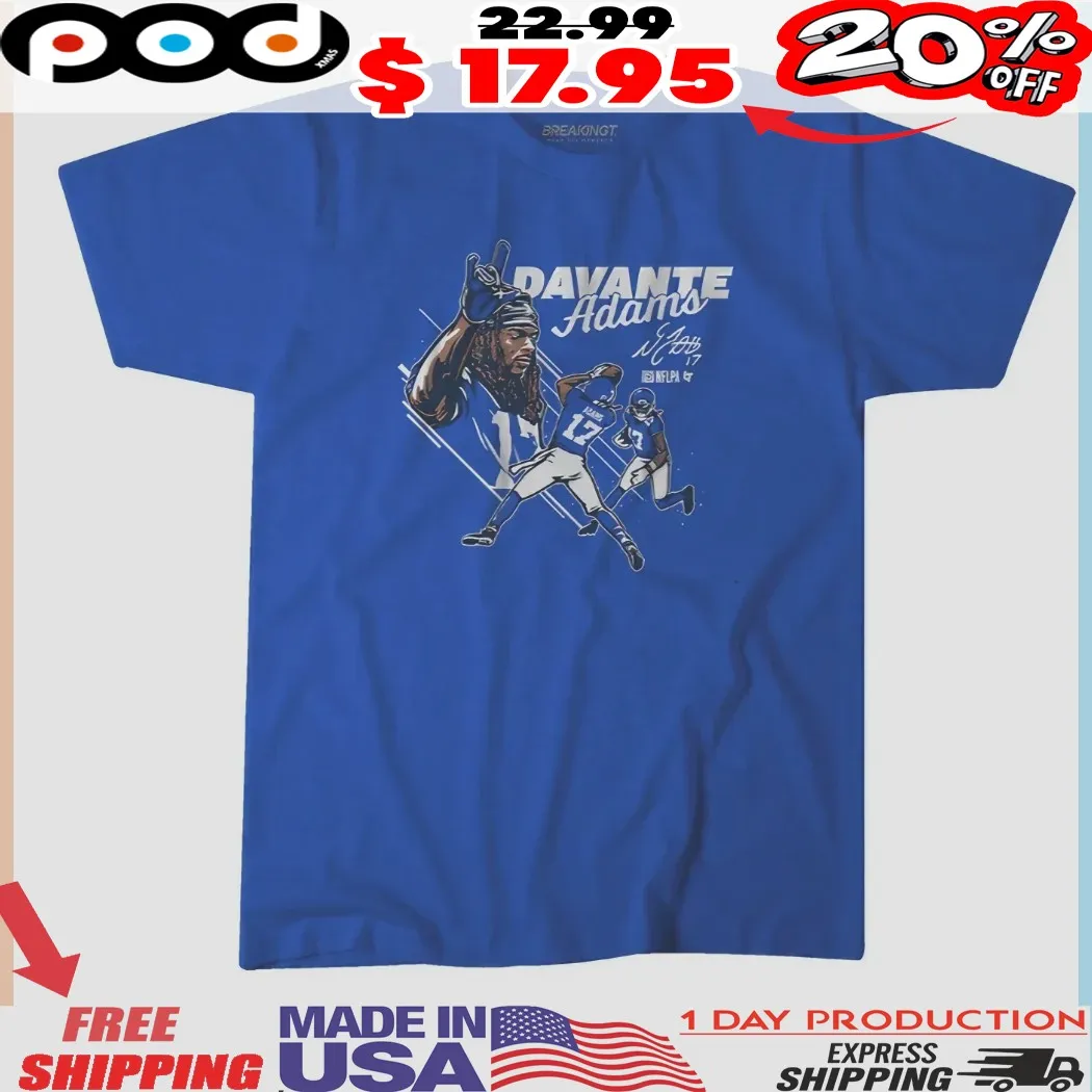 Los Angeles Davante Adams Signature Pose Shirt