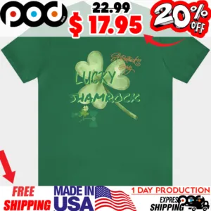 Lucky Shamrock St Patrick's Day Clover Green Parade Celebration Shirt