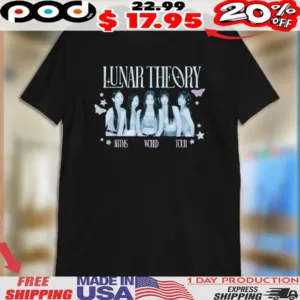 Lunar Theory Artms World Tour 2025 Shirt