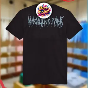 Magnolia Park Vampire Horror Text Shirt