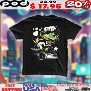 Mamono World Green Lover Gator I Love Milfs Shirt
