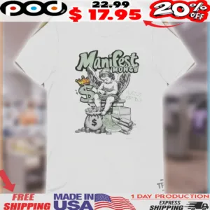 Manifest Money Sneaker To Match Jordans 4S Abundance Aj4 Seafoam Shirt