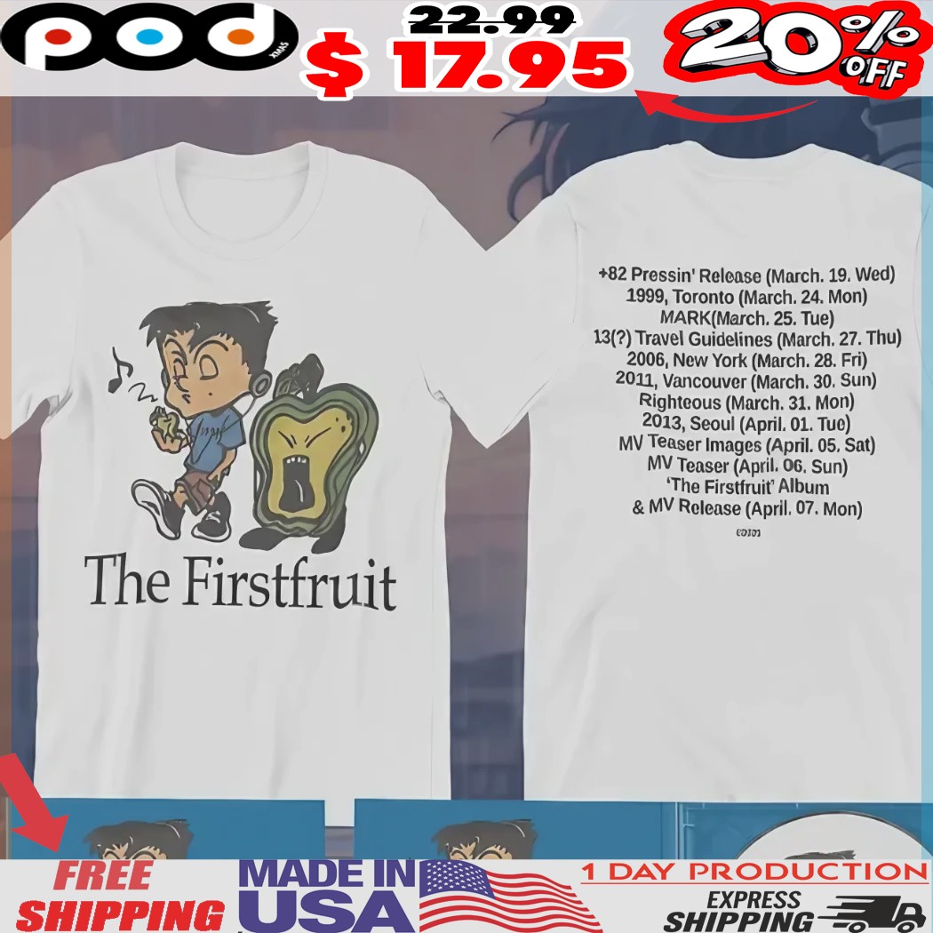 Mark Lee The Firstfruit Album 1999 Toronto 2006 New York 2011 Vancouver 2013 Seoul Shirt Mark Lee The Firstfruit Album 1999 Toronto 2006 New York 2011 Vancouver 2013 Seoul Shirt