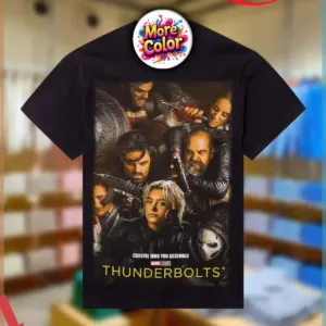Marvel Thunderbolts careful who you assemble poster 2025 shirt