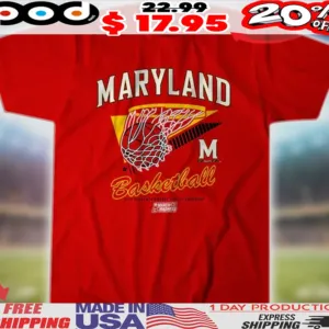 Maryland Terrapins Basketball 2025 March Madness Basketball Shirt