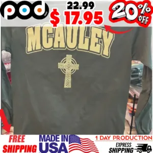Mcauley Celtic Cross Shirt