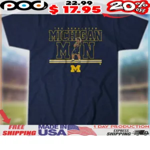 Michigan Basketball Tre Donaldson Michigan Man Shirt
