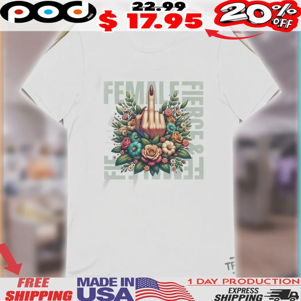 Middle Finger Floral Shirt Middle Finger Floral Shirt