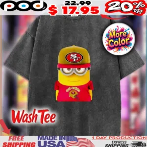 Minions San Francisco 49ers Go 49ERS Cute & Funny NFL Shirt