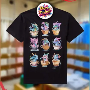 Teacup Dragons Girls Illustrations Shirt