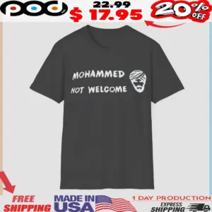 Mohammed Hot Welcome Urbaned Face Icon Shirt