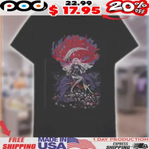 Mori Calliope Metalcropolis Horror Anime Shirt