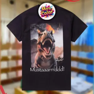 Mustard T Rex dinosaur Shirt