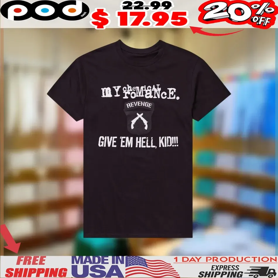 My Chemical Romance Give Em Hell Kid Shirt