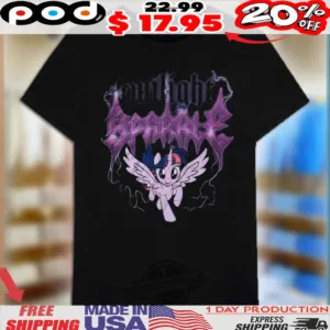 My Little Pony Twilight Sparkle Metal Girls Shirt