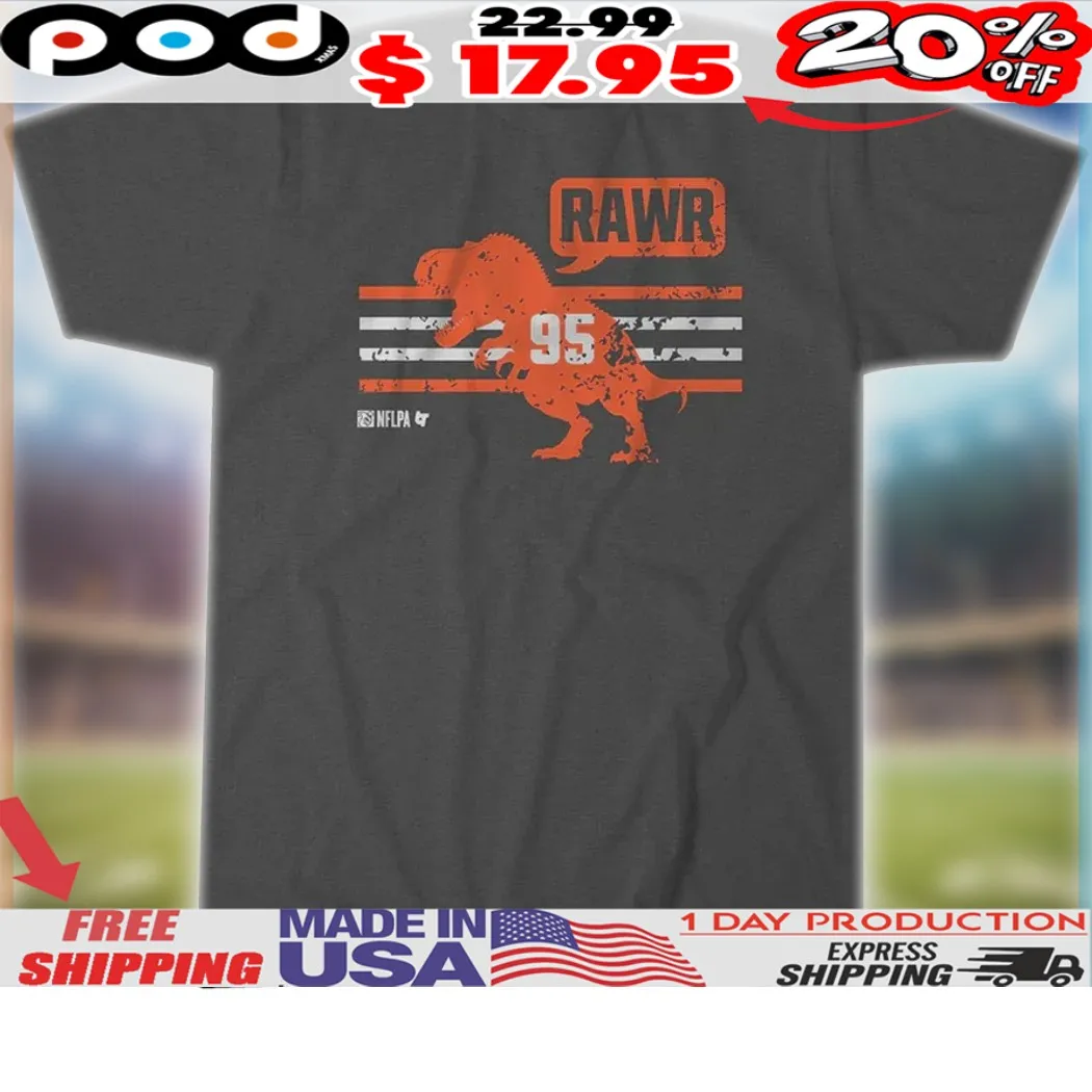 Myles Garrett Rawr Dinosaurs Shirt