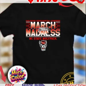 NC State Wolfpack March Madness 2025 NCAA Division I Women’s Basketball Championship mascot shirt