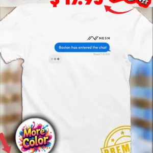 NESN Boston has entered the chat message Sports Fan shirt