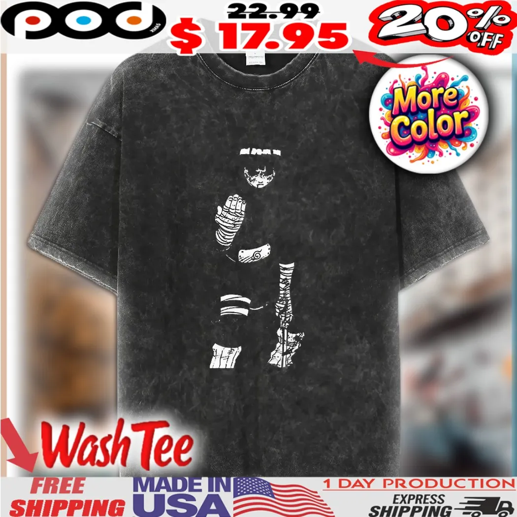 Naruto Rock Lee Anime Shirt