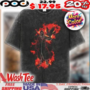 Naruto Uchiha Itachi Fire Style Anime Shirt