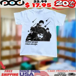 Naughty By Nature B&w Graphic Shirt