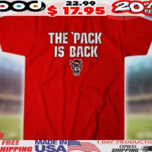 Nc State Wolfpack The Pack Is Back Shirt