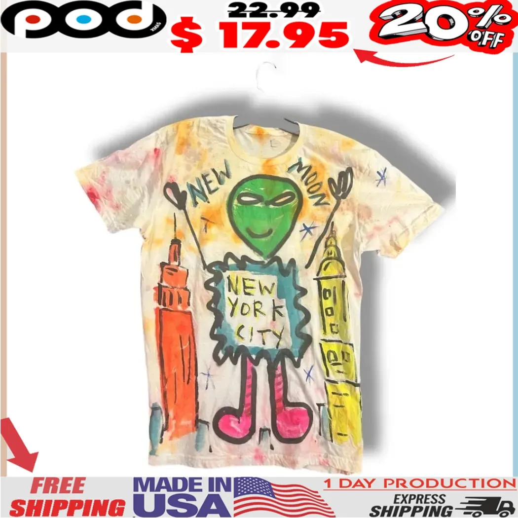 New Moon Alien Nyc Shirt