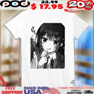 New Rascal Does Not Dream Anime Art Shirt