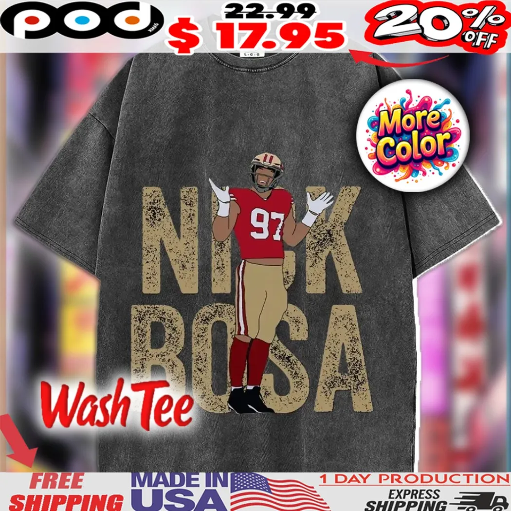 Nick Bosa Pose San Francisco Vintage Shirt