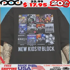 Nkotb New Kids On Block Fan Shirt