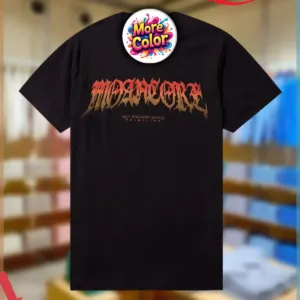 Not Enough Space Moancore gothic metal font design shirt