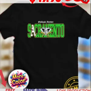 Oakland Athletics forever Sacramento MLB Mascot shirt