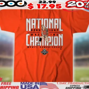Oklahoma State Wrestling Wyatt Hendrickson Heavyweight Wrestling National Champion Shirt