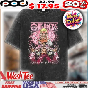 One Piece Donquixote Doflamingo Anime Shirt