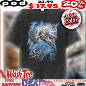 One Piece Luffy Gear 5 Anime Shirt