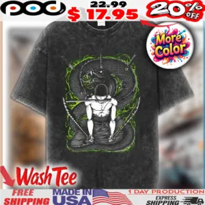 One Piece Zoro 3-sword Style Anime Shirt