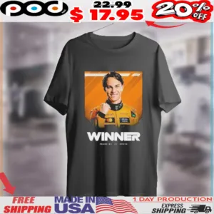 Oscar Piastri Mc Laren Team Winnner The Chinese Grand Prix Gp 2025 Shirt