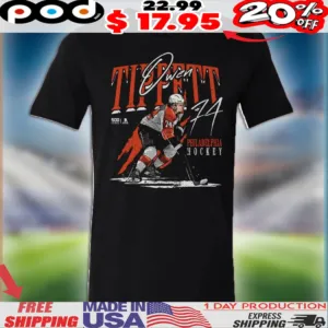 Owen Tippett Philadelphia Flyers Hockey Player Name Shirt