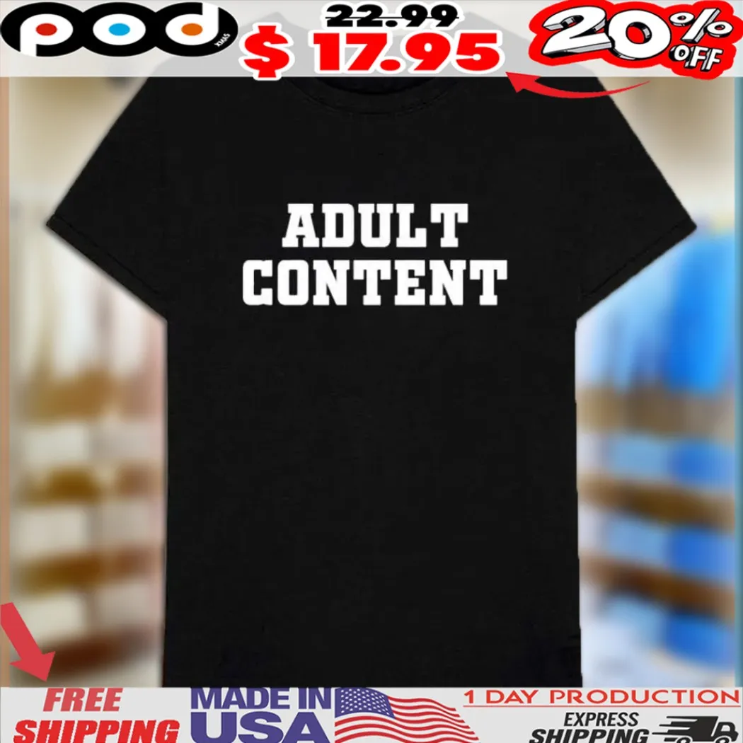 Pedro Pascal Wearing Adult Content Jimmy Kimmel Shirt
