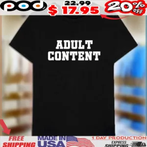 Pedro Pascal Wearing Adult Content Jimmy Kimmel Shirt