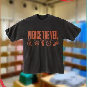 Pierce The Veil Era Symbols Pierce The Veil I Can't Hear You World Tour Vintage Shirt