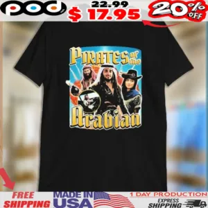 Pirates Of The Arabian Boom Shirt