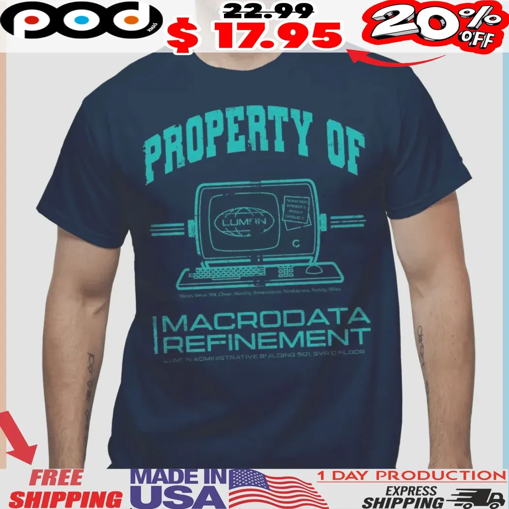 Property Of Lumon Macrodata Refinement Shirt